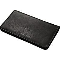 GERMANUS Estuche Bolsa Bolso de Tabaco de Cuero Genuino- Made in EU - Classic II